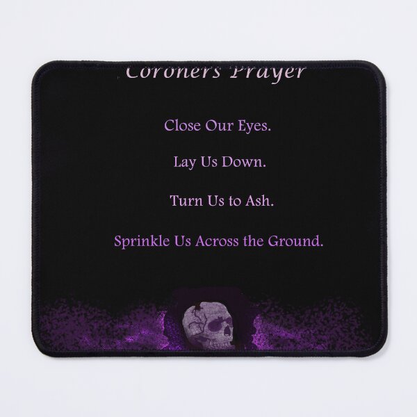 Item preview, A Prayer for the Dead designed and sold by ForensicChic.