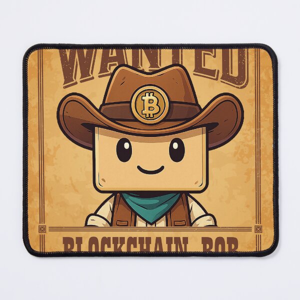 Item preview, Blockchain Bob - Wanted - Crypto Brand designed and sold by BlockchainBob.
