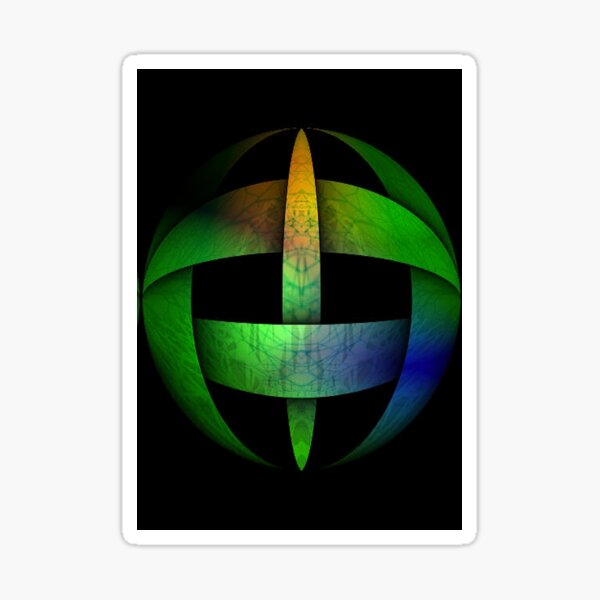 Curvilinear Project No.1 ( Ancient Warrior ) Sticker