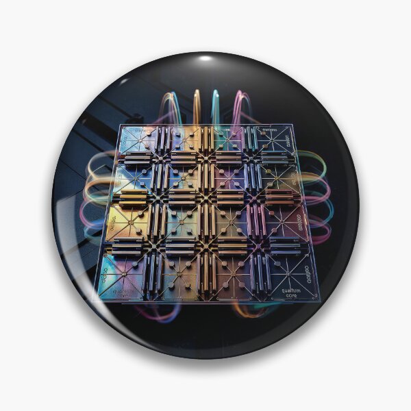 Item preview, Quantum Chip art: 20-Qubit Macro Poster in 8K Ultra Detail designed and sold by paulo silveira.