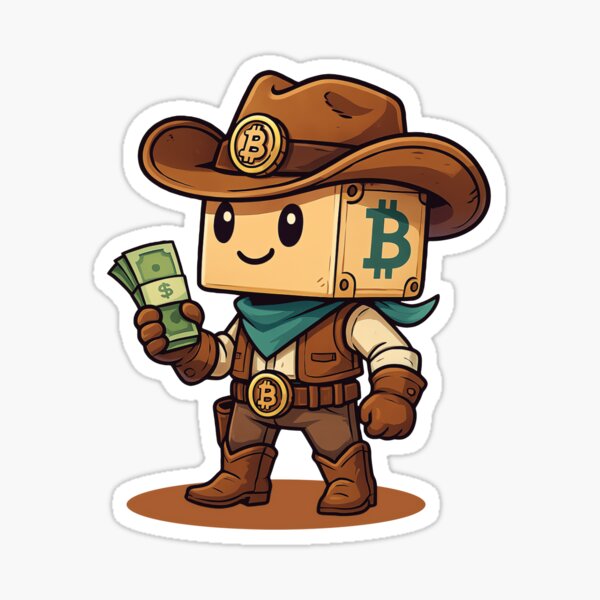 Blockchain Bob - Learn and Earn Crypto Token Sticker