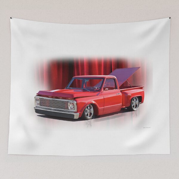Item preview, 1972 Chevrolet Stepside Pickup 'Curtain Call' designed and sold by DaveKoontz.