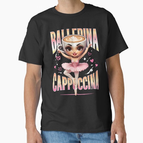 Item preview, Ballerina Cappuccina Italian Brainrot Meme Funny Ballerina Cappuccina Meme Dancing Coffee  designed and sold by CuzItsFunny.