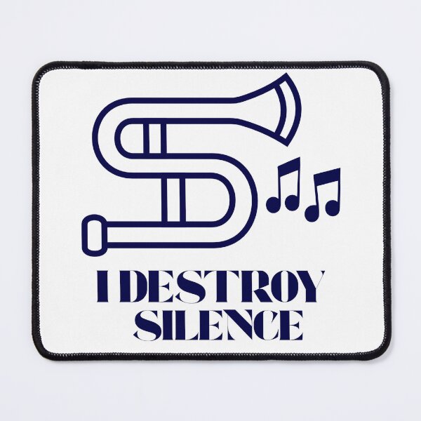 Item preview, I Destroy Silence Recto Trombone designed and sold by StanSitk.