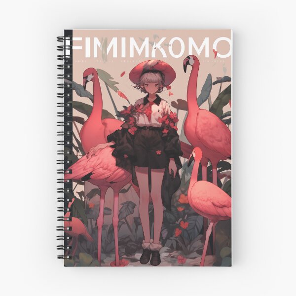 Item preview, Flamingo Shroom Dark Safari designed and sold by SporeandCanvas.