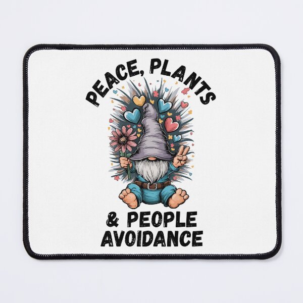 Item preview, Peace, Plants and People Avoidance designed and sold by HandicraftArt.