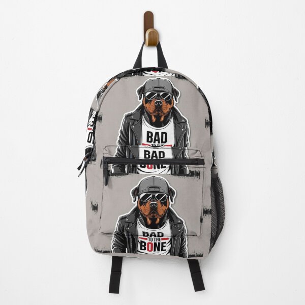 Item preview, Rottweiler Fans Club | Rugged and Urban Design | “Bad to the Bone” T-shirt designed and sold by All Creative Designer.