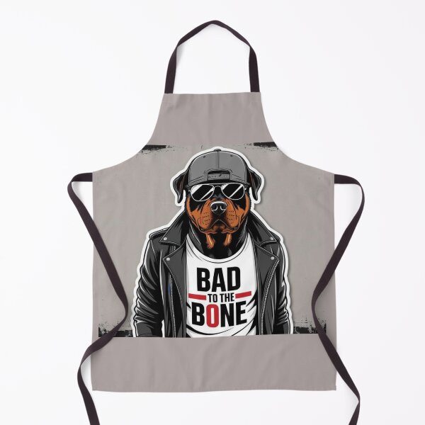 Item preview, Rottweiler Fans Club | Rugged and Urban Design | “Bad to the Bone” T-shirt designed and sold by All Creative Designer.