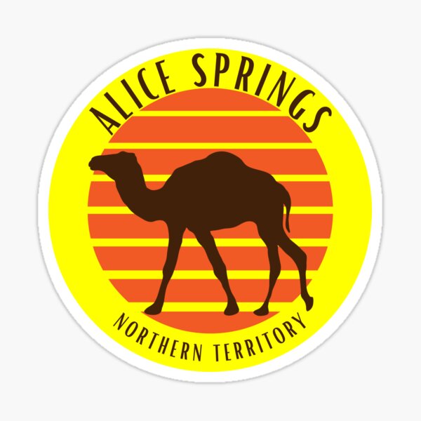 Item preview, Alice Springs 1 designed and sold by Top End Stickers.