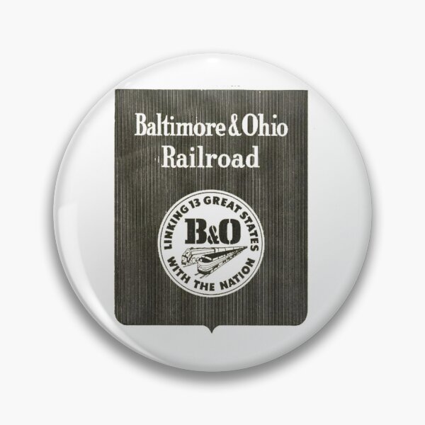 Artikelvorschau, Vintage Baltimore and Ohio Railroad - Linking 13 Great States With The Nation entworfen und verkauft von QuayTradingCo.