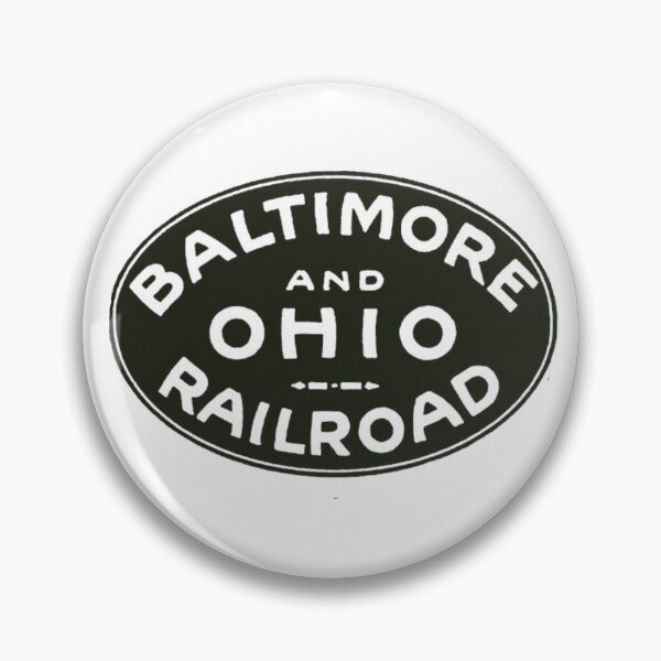 Artikelvorschau, Vintage Baltimore and Ohio Railroad entworfen und verkauft von QuayTradingCo.