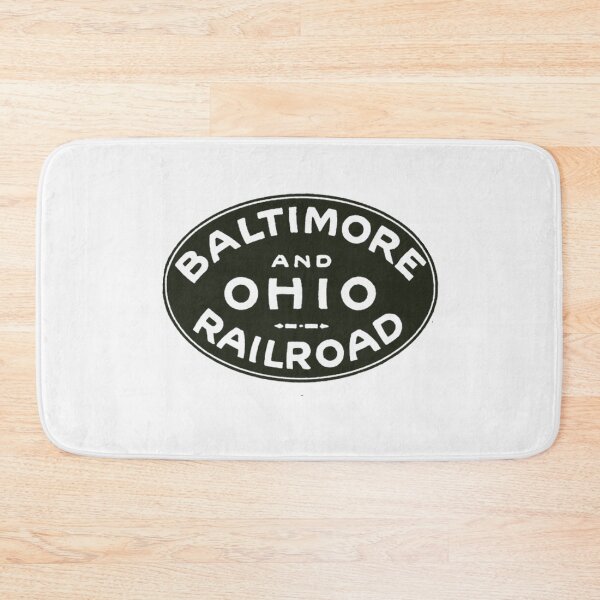 Artikelvorschau, Vintage Baltimore and Ohio Railroad entworfen und verkauft von QuayTradingCo.