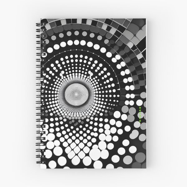 Item preview, Monochrome Mind Maze – Abstract Illusion in Dots and Squares - dePace' designed and sold by mrpropcake.