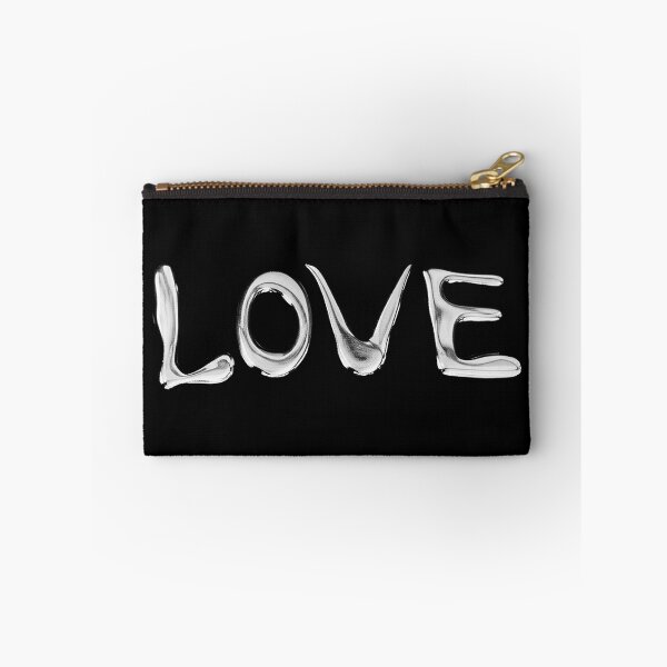 Item preview, Liquid Metal LOVE Typography designed and sold by zzz888.