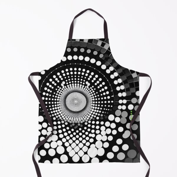 Item preview, Monochrome Mind Maze – Abstract Illusion in Dots and Squares - dePace' designed and sold by mrpropcake.