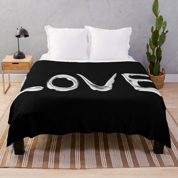 Item preview, Liquid Metal LOVE Typography designed and sold by zzz888.