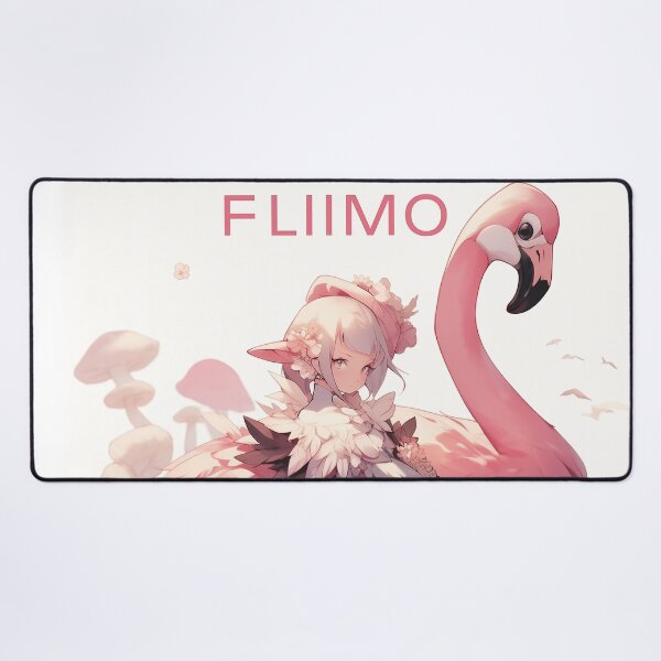 Item preview, Flamingo Shroom Garden Guardian designed and sold by SporeandCanvas.