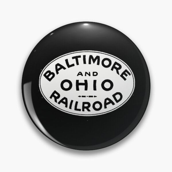 Artikelvorschau, Vintage Baltimore and Ohio Railroad entworfen und verkauft von QuayTradingCo.