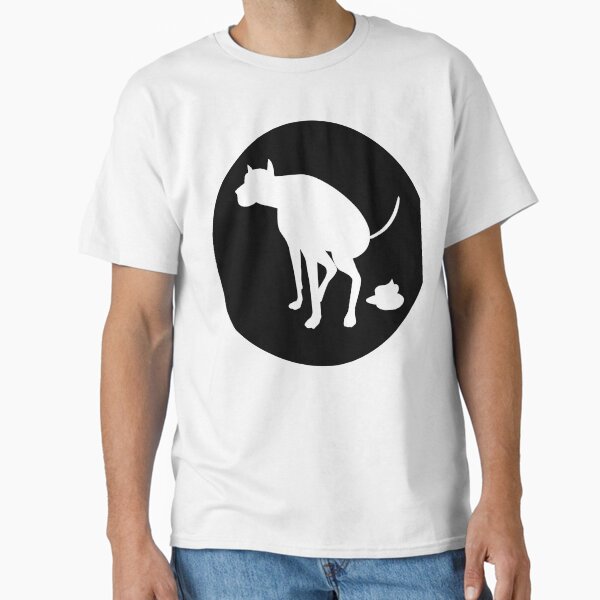 Item preview, Dog Poop sticker - dog pooping as a silhouette  designed and sold by PIXEL POP DESIGNS - Beyond the Norm!.