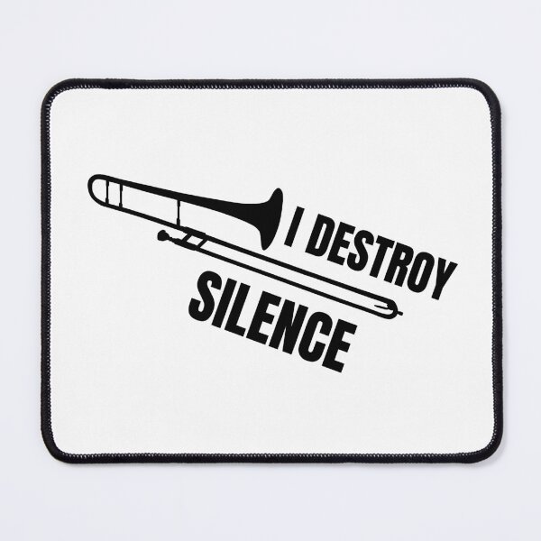 Item preview, I Destroy Silence Recto Trombone designed and sold by StanSitk.