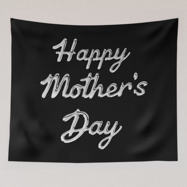 Item preview, Happy Mother's Day - Liquid Silver Text designed and sold by zzz888.