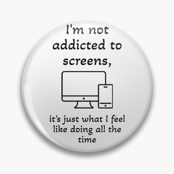 Item preview, Not Addicted designed and sold by Crafted44.