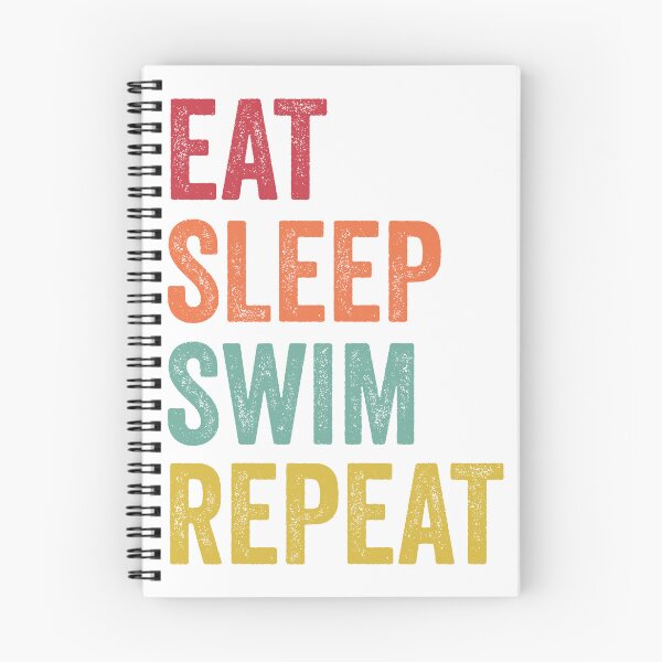 Item preview, Eat Sleep Swim Repeat designed and sold by SarahJisri.