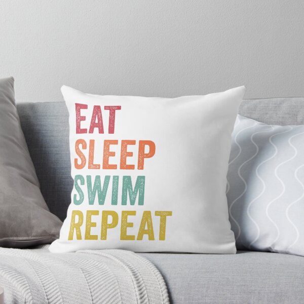 Item preview, Eat Sleep Swim Repeat designed and sold by SarahJisri.