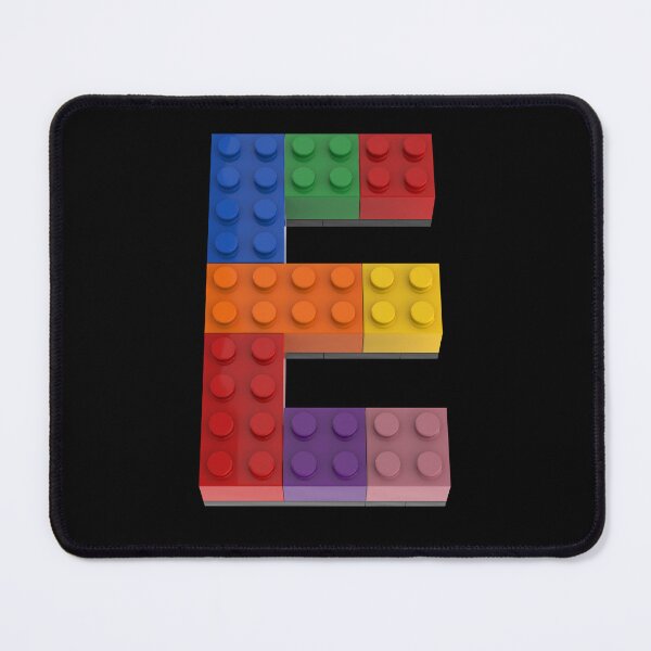 Item preview, Letter E brick tee for all Master Builders designed and sold by Brickification.