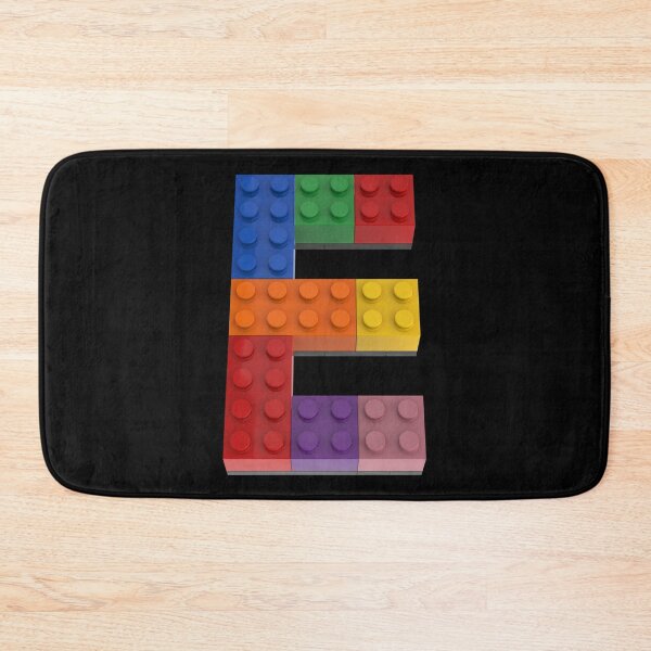 Item preview, Letter E brick tee for all Master Builders designed and sold by Brickification.