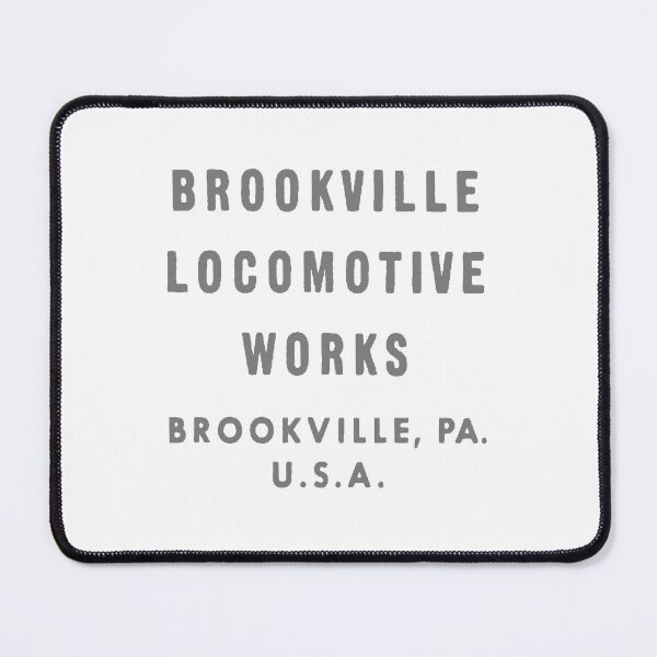 Item preview, Vintage Brookville Locomotive Works - Brookville, Pennsylvania designed and sold by QuayTradingCo.