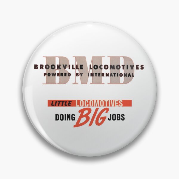 Item preview, Vintage Brookville Locomotive Works - Brookville, Pennsylvania designed and sold by QuayTradingCo.