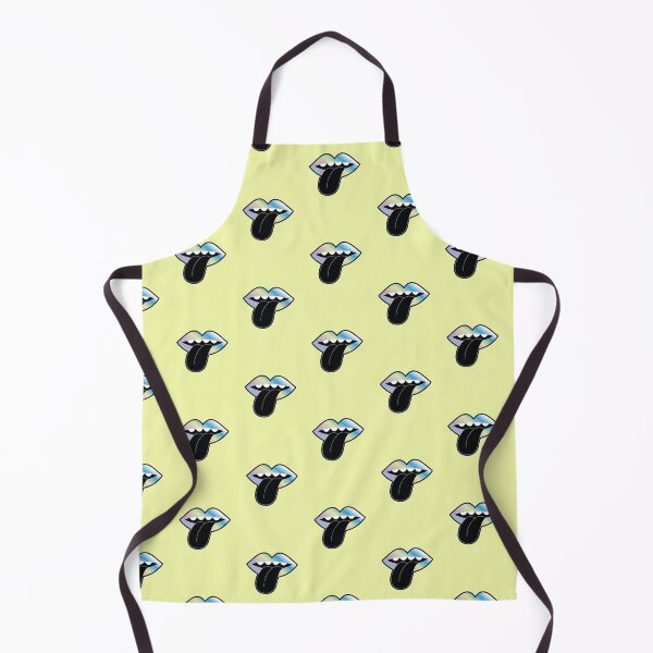 Aperçu de l'œuvre Motif holographique lèvres et langue – Design pop art tendance pour vêtements, imprimés et décoration d'intérieur créée et vendue par Tidal Ryse.