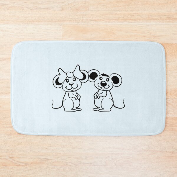 Item preview, 2 Mice Couple Two Love Valentine's Day Woman Man designed and sold by shirt-o-mat.