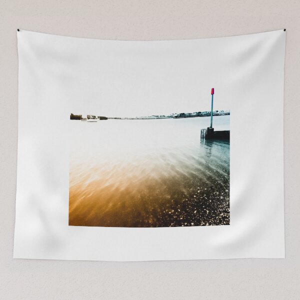 Item preview, Rippling Tide at the Mouth of Shoreham Harbour designed and sold by christo65.