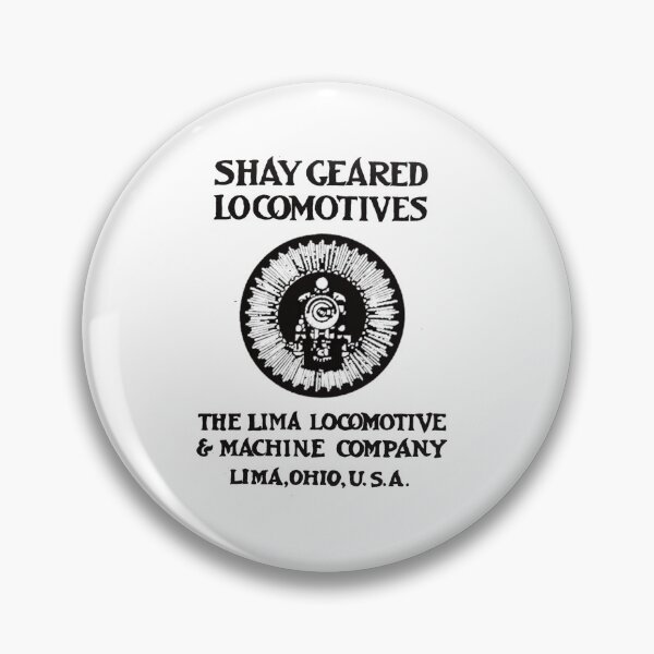 Artikelvorschau, Vintage Shay Geared Locomotives - The Lima Locomotive & Machine Company - Lima, Ohio entworfen und verkauft von QuayTradingCo.
