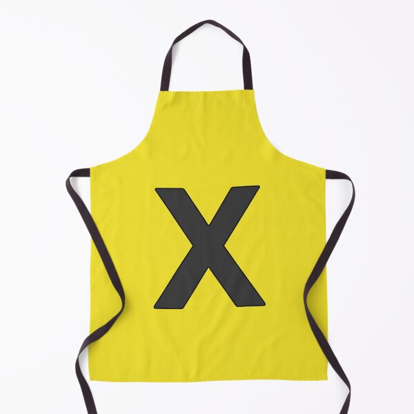 Item preview, letter x black designed and sold by ZiphGames.