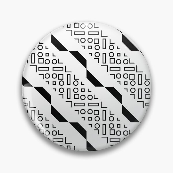 Item preview, Retro Art Deco Geometric Pattern 24.093.4 designed and sold by Space & Care - Art Deco GeoMetrica.