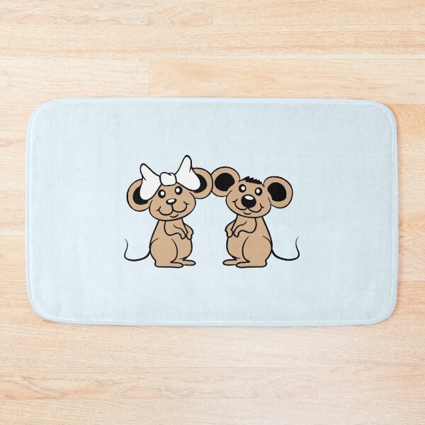 Item preview, 2 Mice Couple Two Love Valentine's Day Woman Man designed and sold by shirt-o-mat.