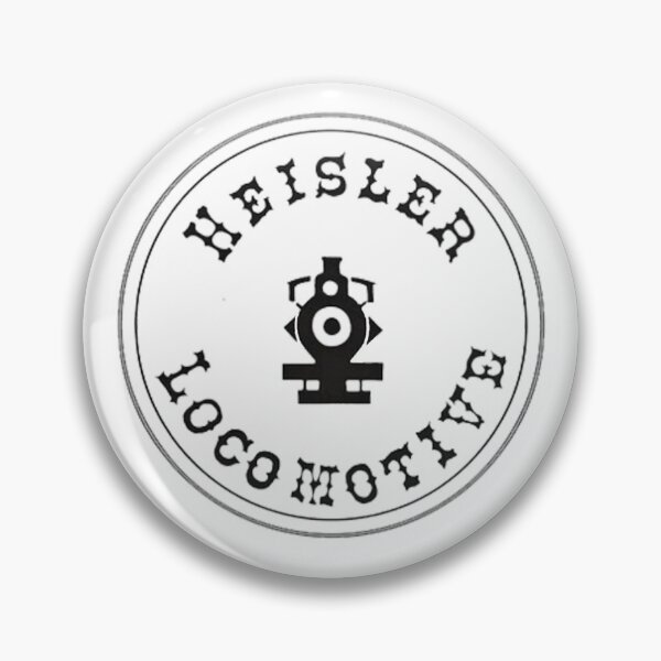 Artikelvorschau, Vintage Heisler Locomotive Works - Heisler Locomotive Builders Plate - Erie, Pennsylvania entworfen und verkauft von QuayTradingCo.