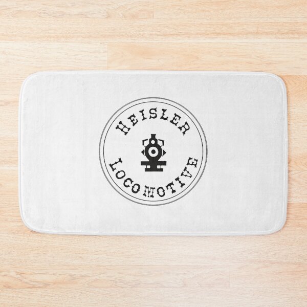 Artikelvorschau, Vintage Heisler Locomotive Works - Heisler Locomotive Builders Plate - Erie, Pennsylvania entworfen und verkauft von QuayTradingCo.
