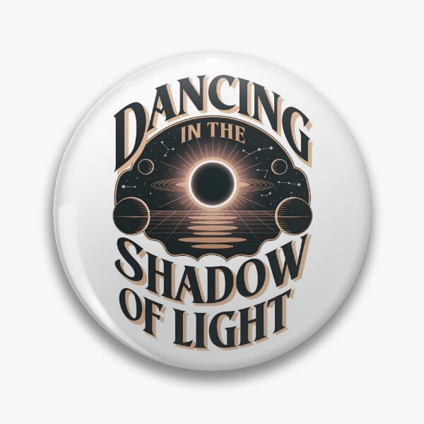 Item preview, Dancing in the Shadow of Light – Retro Cosmic Eclipse designed and sold by Zanigold.