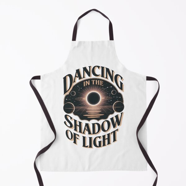 Item preview, Dancing in the Shadow of Light – Retro Cosmic Eclipse designed and sold by Zanigold.