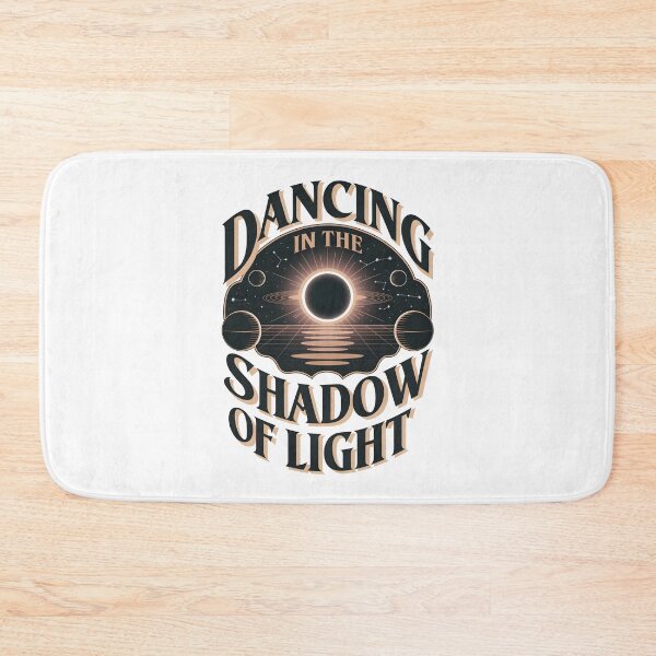 Item preview, Dancing in the Shadow of Light – Retro Cosmic Eclipse designed and sold by Zanigold.
