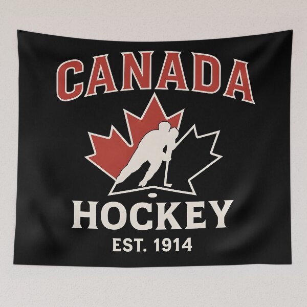 Item preview, Team Canada Hockey Fan Shirt – EST. 1914 Heritage Design designed and sold by WAUZ.
