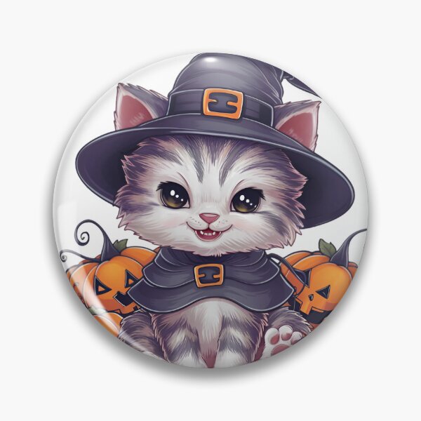 Item preview, Cute Kitty Posing with Pumpkin | Adorable Fall Cat Scene | Sweet Autumn Moment with Pumpkin and Kitty | Cozy Kitty with Harvest Charm | Whimsical Feline and Fall Decor designed and sold by PaintedPixels01.