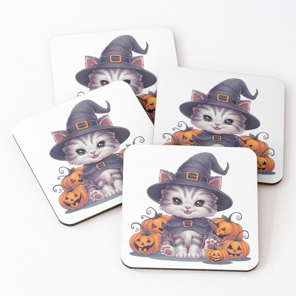 Item preview, Cute Kitty Posing with Pumpkin | Adorable Fall Cat Scene | Sweet Autumn Moment with Pumpkin and Kitty | Cozy Kitty with Harvest Charm | Whimsical Feline and Fall Decor designed and sold by PaintedPixels01.