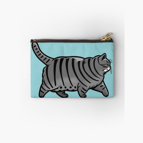 Item preview, Chonky Oh Lawd He Comin Grey Tabby Cat designed and sold by KilkennyCat Art.
