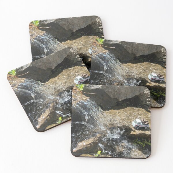 Item preview, Matchbox Subraru Sambar JDM Kei-Truck on a Waterfall. designed and sold by Crusader'sSymphony.