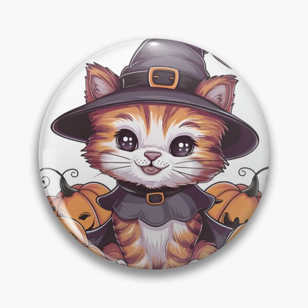 Item preview, Cute Kitty Posing with Pumpkin | Adorable Fall Cat Scene | Sweet Autumn Moment with Pumpkin and Kitty | Cozy Kitty with Harvest Charm | Whimsical Feline and Fall Decor designed and sold by PaintedPixels01.